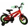 Volare Rocky Kinderfahrrad 12 Zoll Jungen Rot | 2 Handbremsen