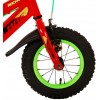 Volare Rocky Kinderfahrrad 12 Zoll Jungen Rot | 2 Handbremsen