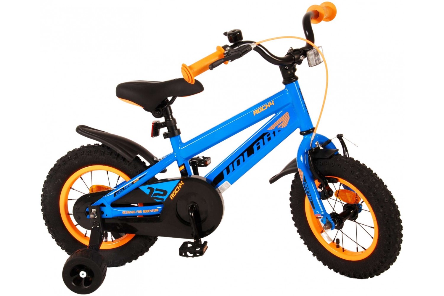 Volare Rocky Kinderfahrrad 12 Zoll Jungen Blau