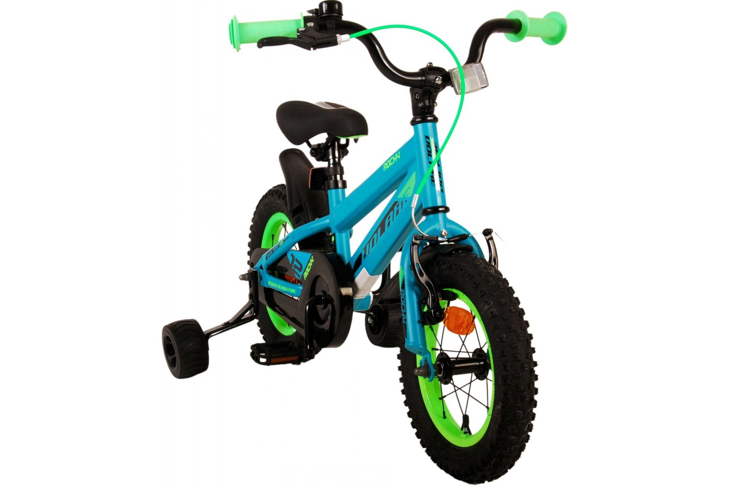 Volare Rocky Kinderfahrrad 12 Zoll Jungen Grün