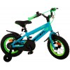 Volare Rocky Kinderfahrrad 12 Zoll Jungen Grün | 2 Handbremsen