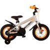 Volare Rocky Kinderfahrrad 12 Zoll Jungen Grau | 2 Handbremsen