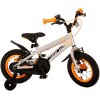 Volare Rocky Kinderfahrrad 12 Zoll Jungen Grau | 2 Handbremsen