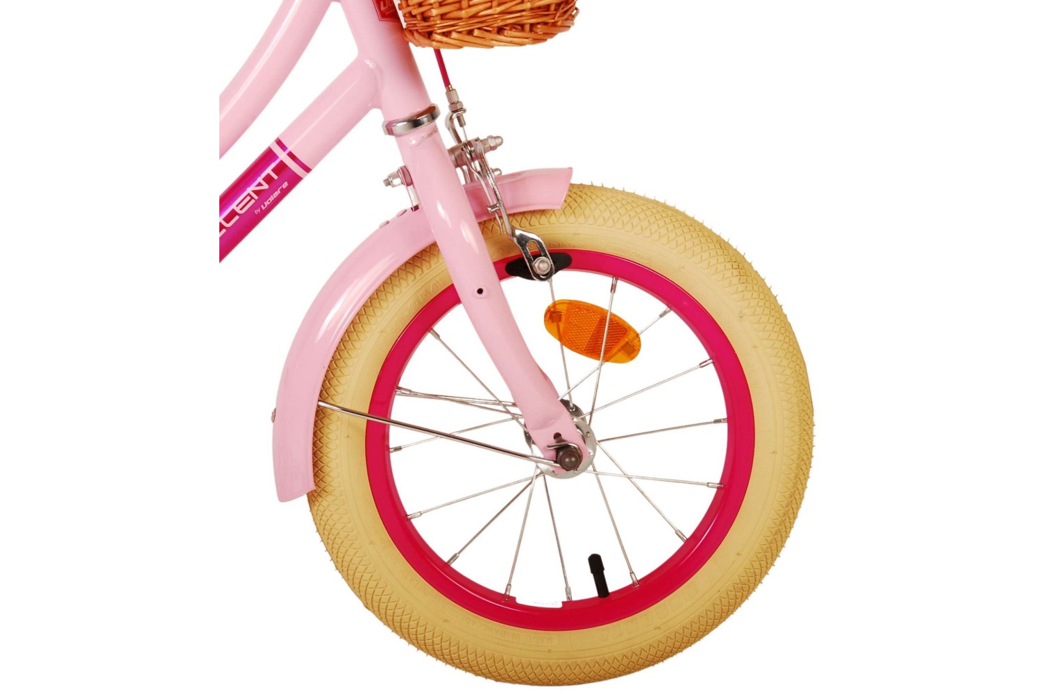 Volare Excellent Kinderfahrrad 14 Zoll Mädchen Rosa