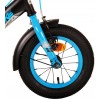 Volare Thombike Kinderfahrrad 12 Zoll Jungen Schwarz Blau | 2 Handbremsen