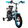 Volare Thombike Kinderfahrrad 12 Zoll Jungen Schwarz Blau | 2 Handbremsen