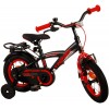 Volare Thombike Kinderfahrrad 12 Zoll Jungen Schwarz Rot