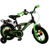 Volare Thombike Kinderfahrrad 12 Zoll Jungen Schwarz Grün