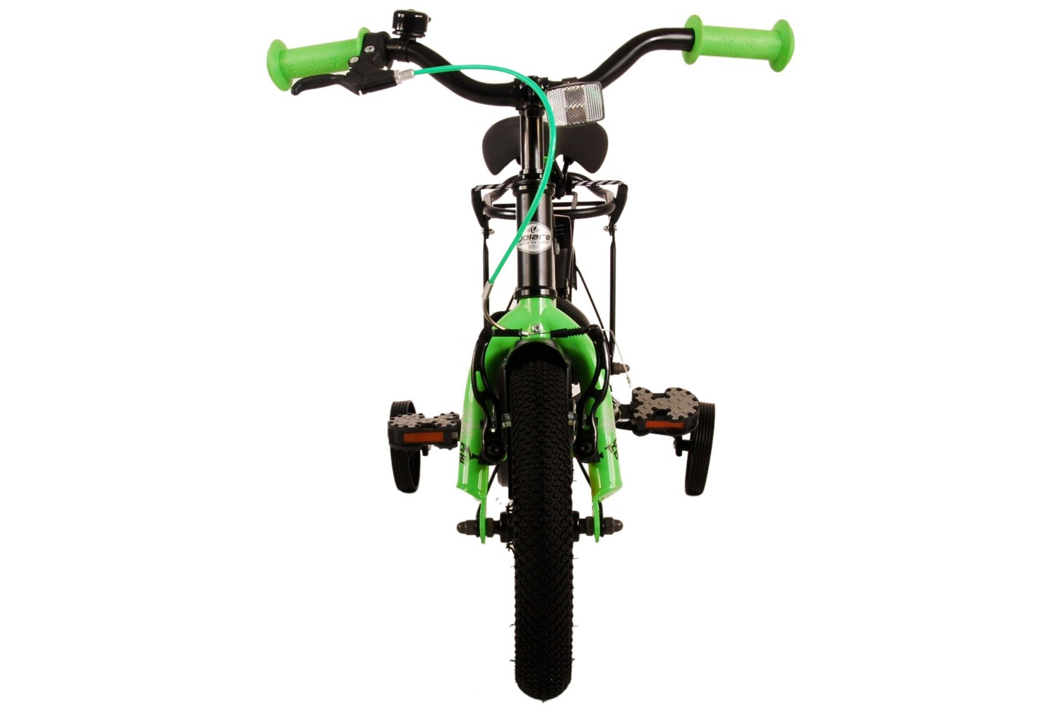 Volare Thombike Kinderfahrrad 12 Zoll Jungen Schwarz Grün