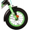 Volare Thombike Kinderfahrrad 12 Zoll Jungen Schwarz Grün | 2 Handbremsen