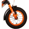 Volare Thombike Kinderfahrrad 12 Zoll Jungen Schwarz Orange | 2 Handbremsen