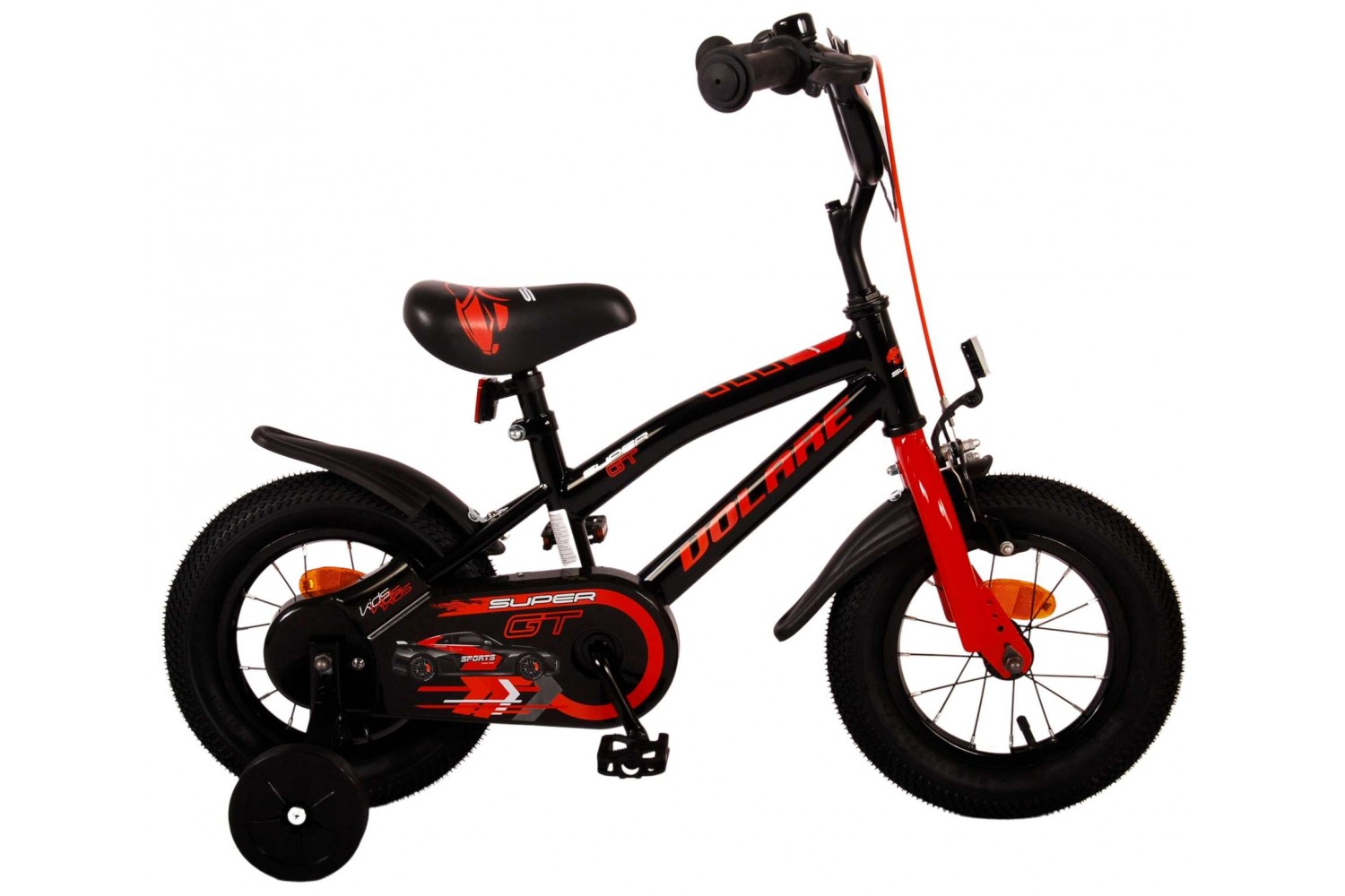 Volare Super GT Kinderfahrrad 12 Zoll Jungen Rot