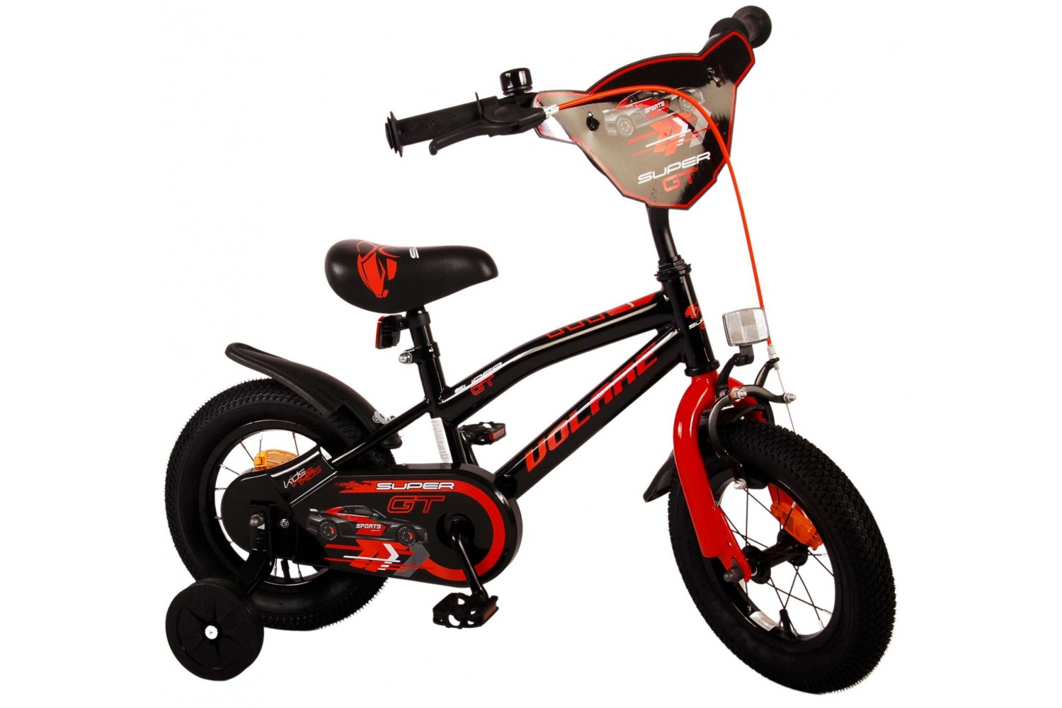 Volare Super GT Kinderfahrrad 12 Zoll Jungen Rot