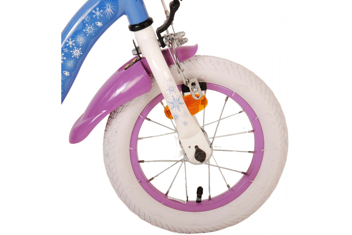 Disney Frozen 2 Kinderfahrrad 12 Zoll Mädchen Blau Lila