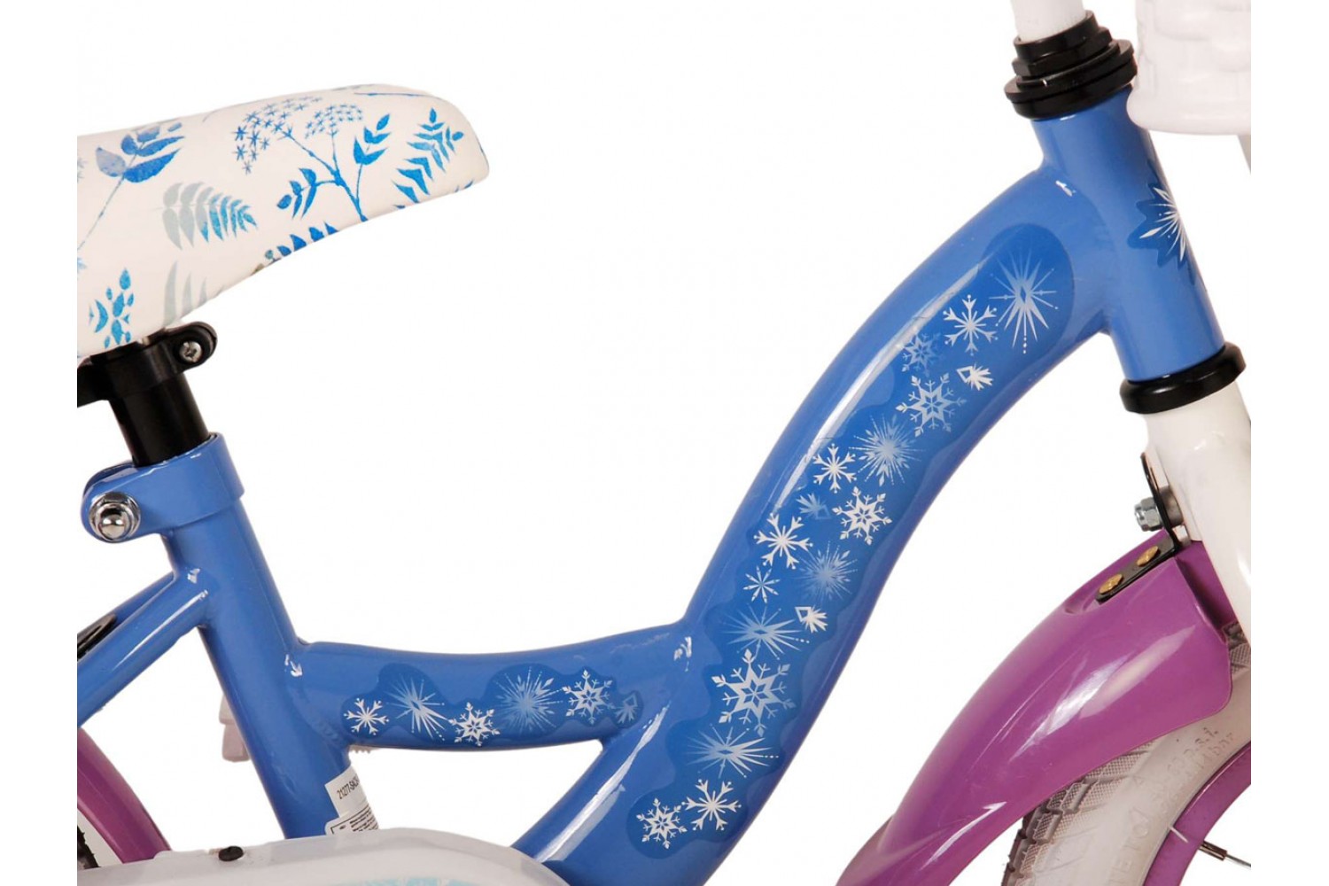 Disney Frozen 2 Kinderfahrrad 12 Zoll Mädchen Blau Lila