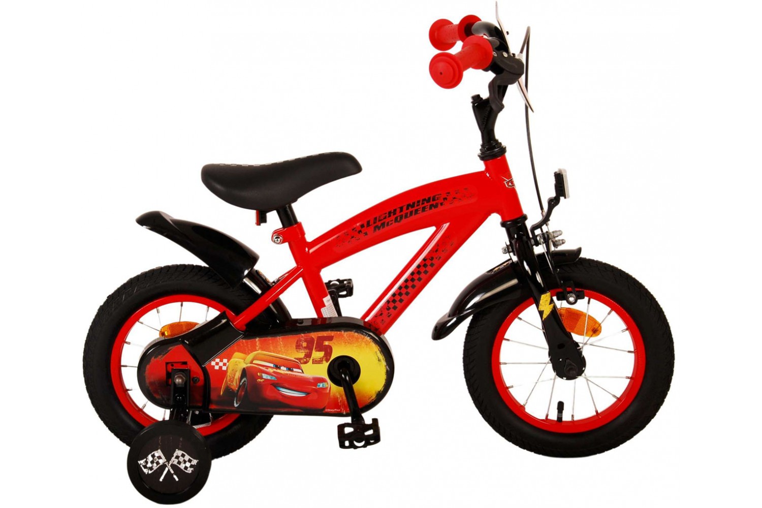 Disney Cars Kinderfahrrad 12 Zoll Jungen Rot