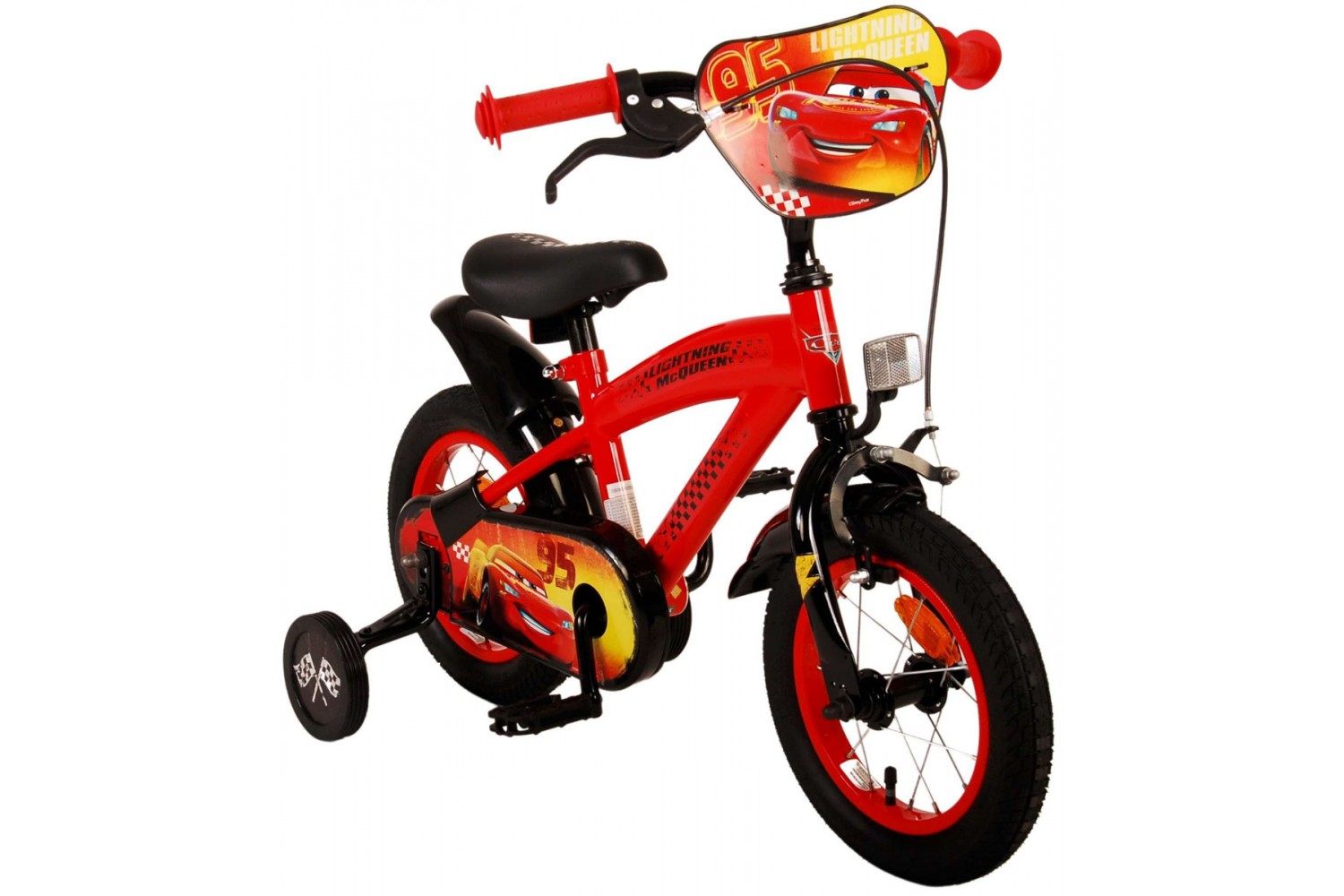 Disney Cars Kinderfahrrad 12 Zoll Jungen Rot