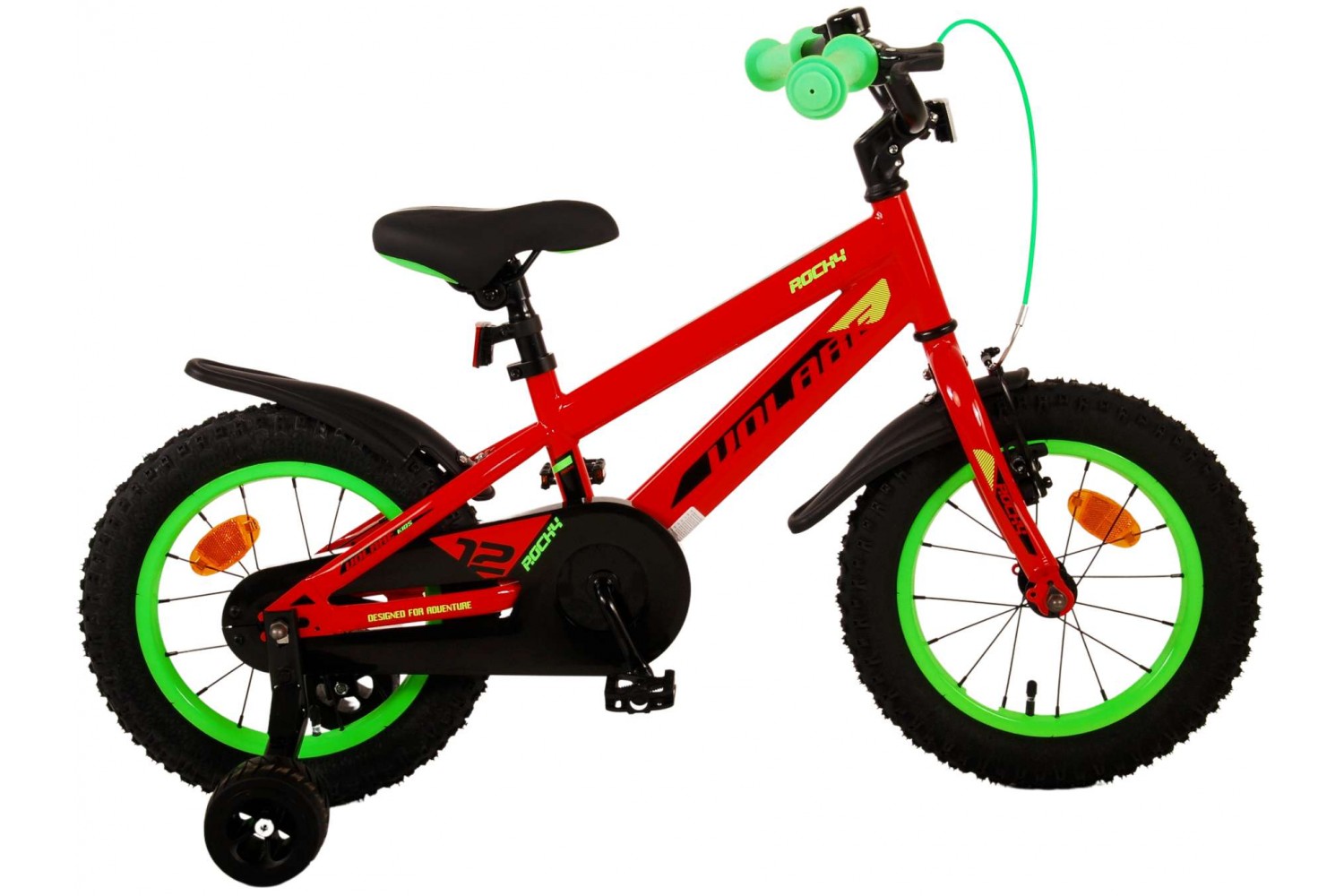 Volare Rocky Kinderfahrrad 14 Zoll Jungen Rot