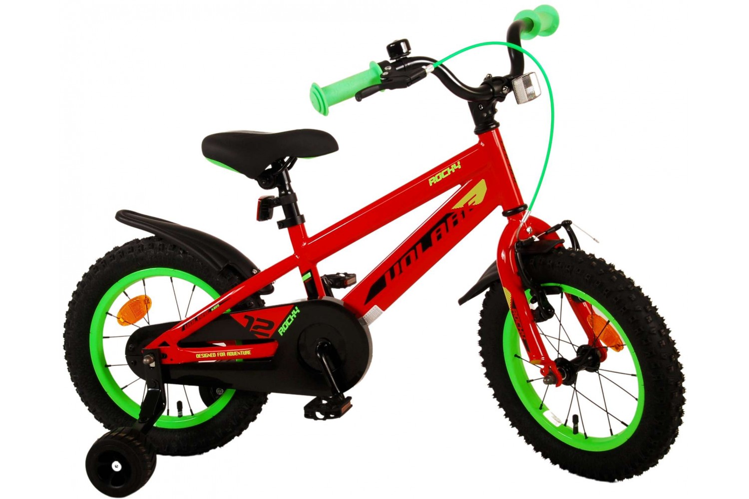 Volare Rocky Kinderfahrrad 14 Zoll Jungen Rot