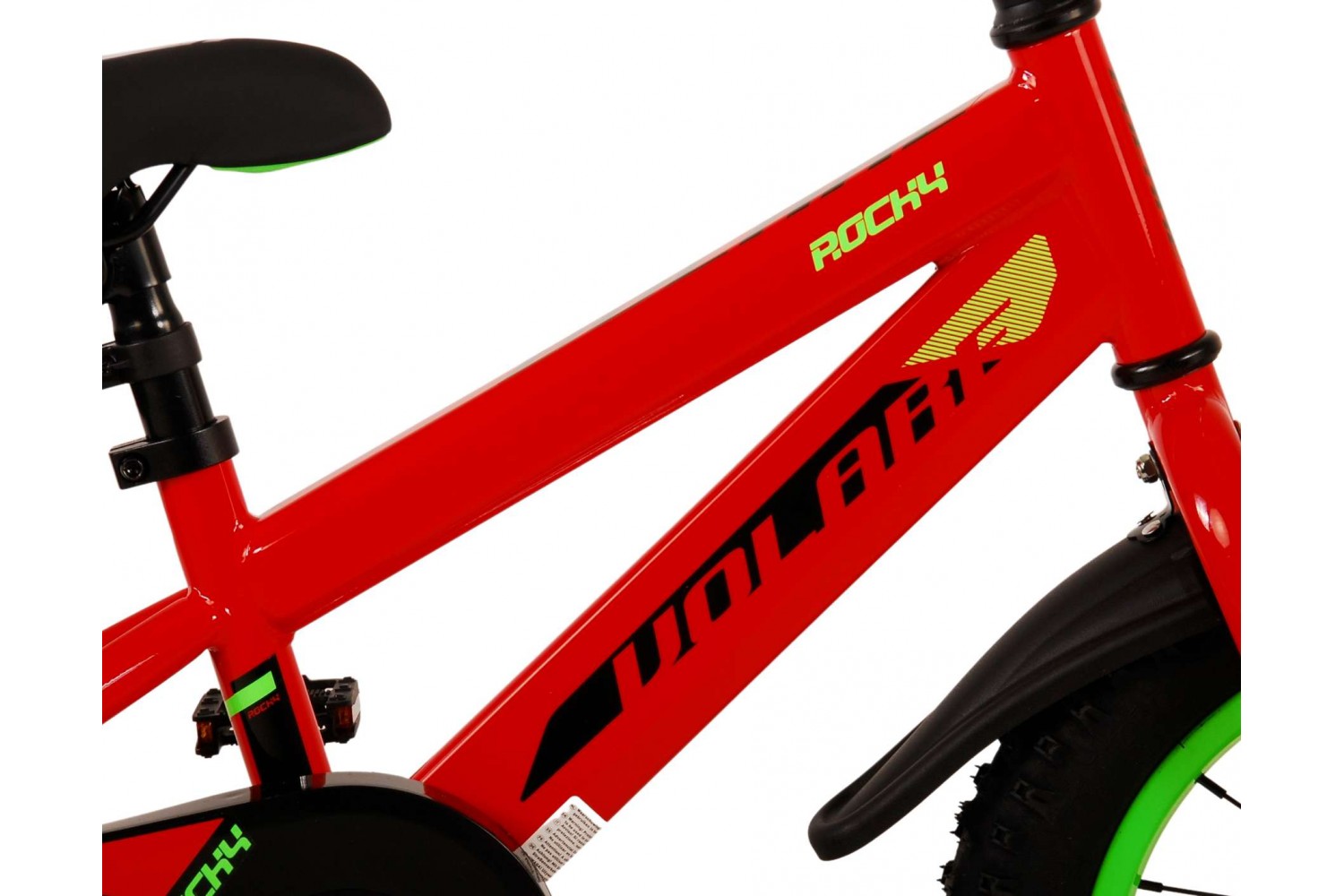 Volare Rocky Kinderfahrrad 14 Zoll Jungen Rot