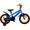 Volare Rocky Kinderfahrrad 14 Zoll Jungen Blau | 2 Handbremsen