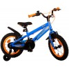 Volare Rocky Kinderfahrrad 14 Zoll Jungen Blau | 2 Handbremsen