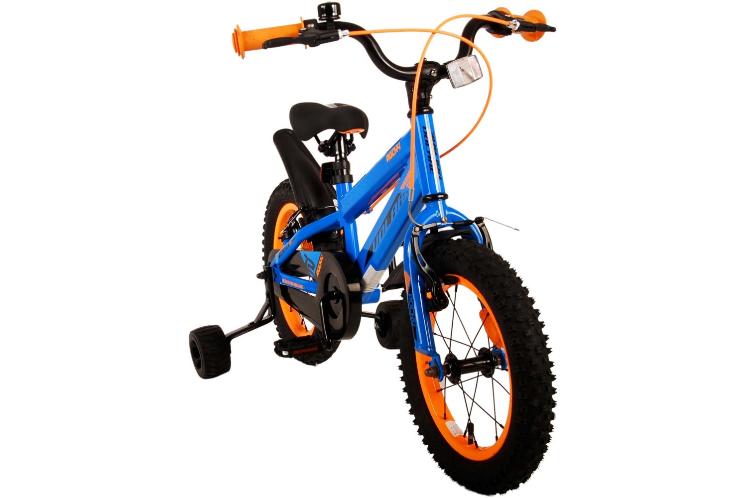 Volare Rocky Kinderfahrrad 14 Zoll Jungen Blau | 2 Handbremsen