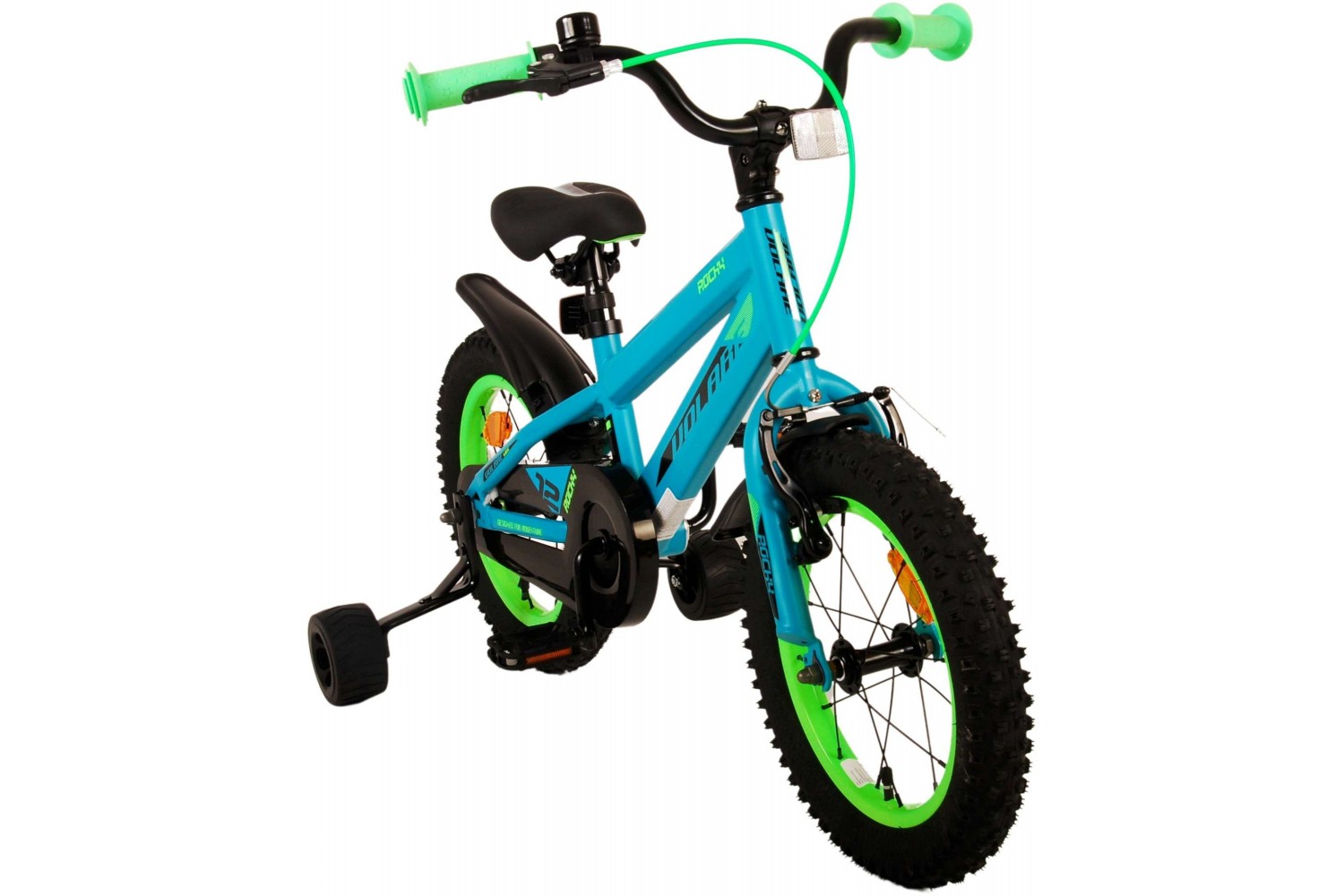 Volare Rocky Kinderfahrrad 14 Zoll Jungen Grün