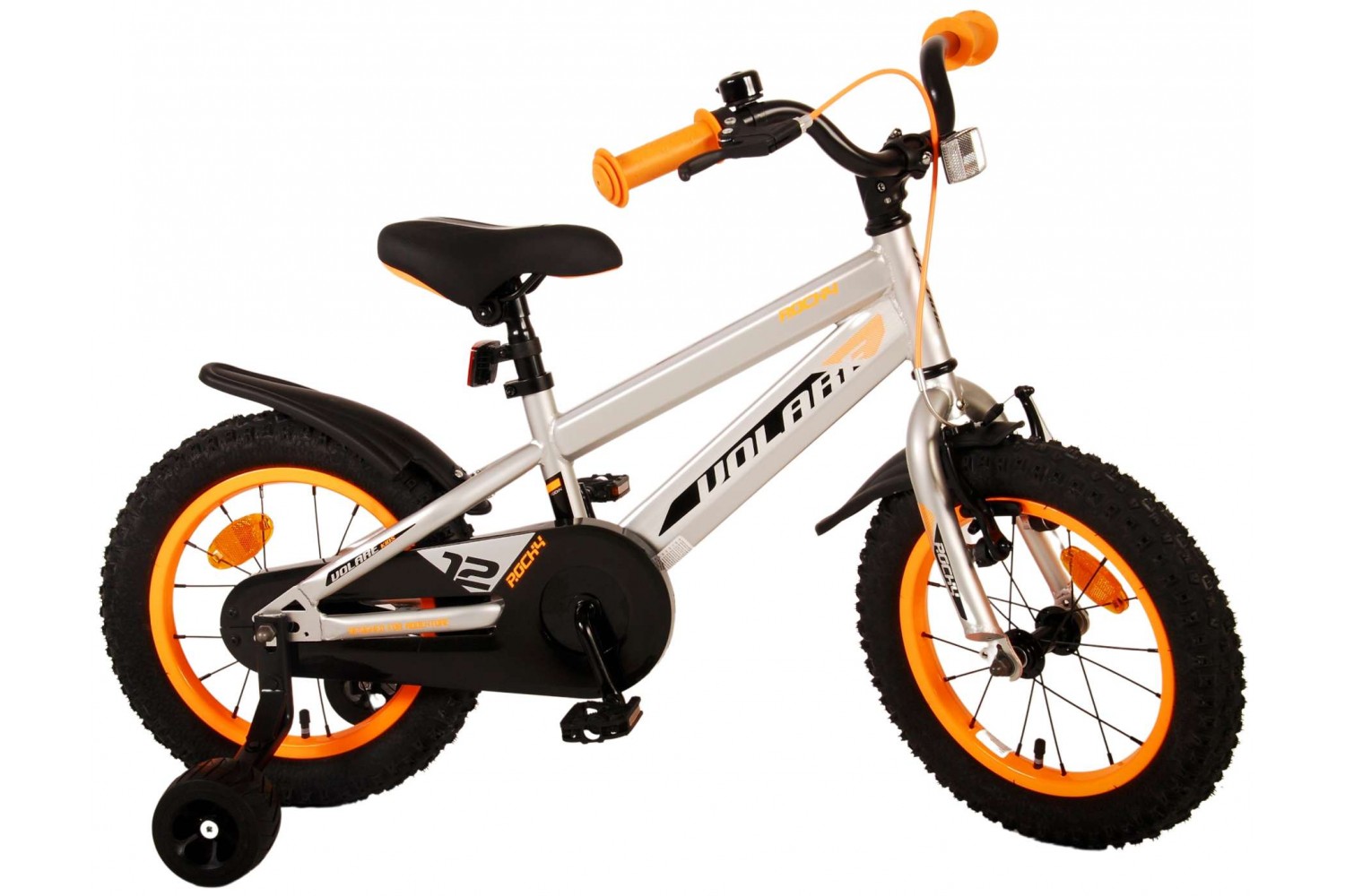 Volare Rocky Kinderfahrrad 14 Zoll Jungen Grau