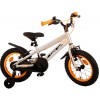 Volare Rocky Kinderfahrrad 14 Zoll Jungen Grau | 2 Handbremsen