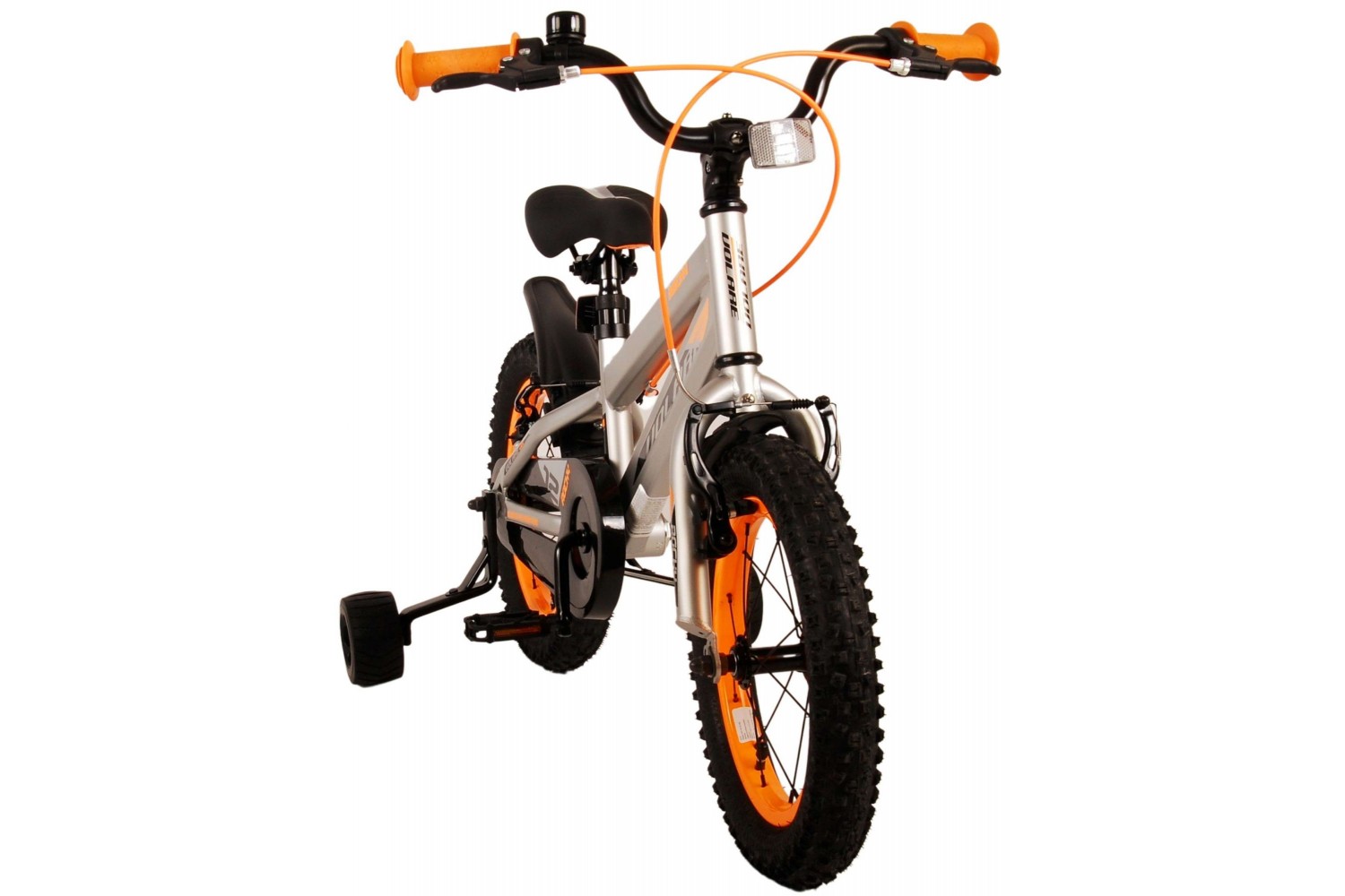 Volare Rocky Kinderfahrrad 14 Zoll Jungen Grau | 2 Handbremsen