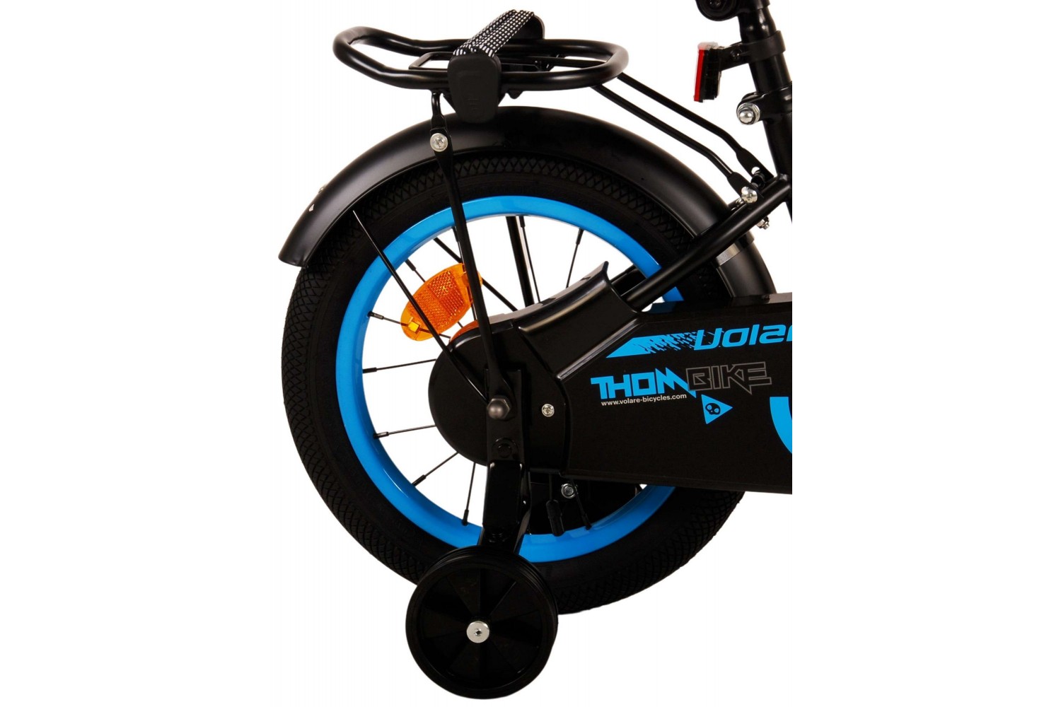 Volare Thombike Kinderfahrrad 14 Zoll Jungen Schwarz Blau