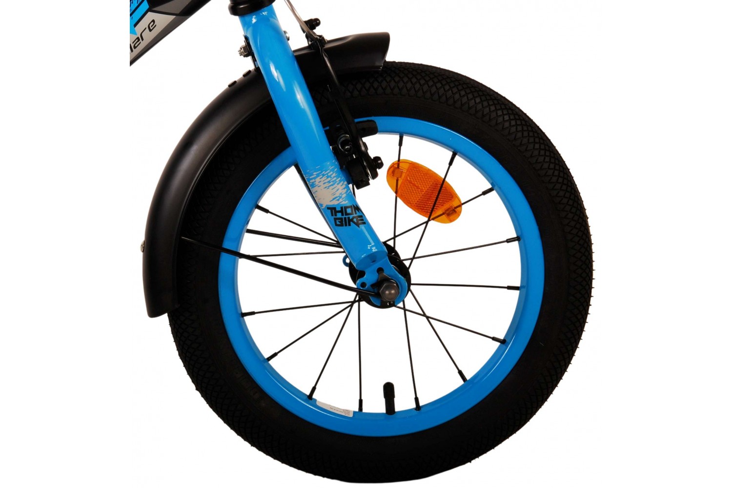 Volare Thombike Kinderfahrrad 14 Zoll Jungen Schwarz Blau