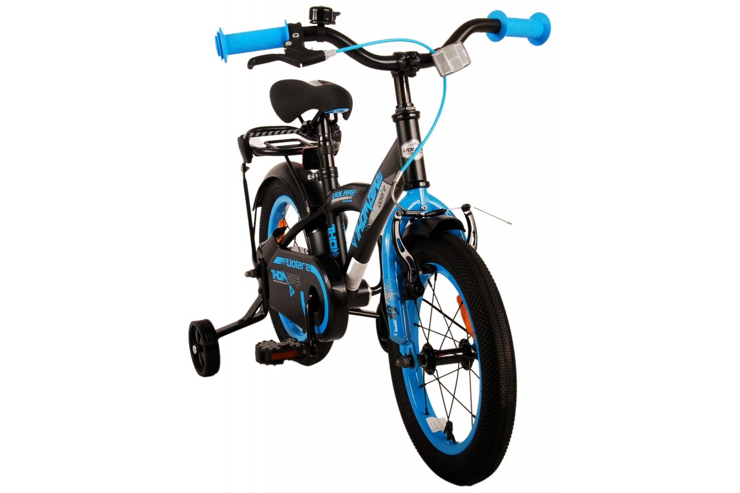 Volare Thombike Kinderfahrrad 14 Zoll Jungen Schwarz Blau