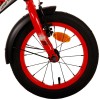 Volare Thombike Kinderfahrrad 14 Zoll Jungen Schwarz Rot