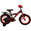 Volare Thombike Kinderfahrrad 14 Zoll Jungen Schwarz Rot | 2 Handbremsen