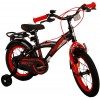 Volare Thombike Kinderfahrrad 14 Zoll Jungen Schwarz Rot | 2 Handbremsen