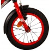 Volare Thombike Kinderfahrrad 14 Zoll Jungen Schwarz Rot | 2 Handbremsen