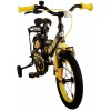 Volare Thombike Kinderfahrrad 14 Zoll Jungen Schwarz Gelb