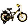 Volare Thombike Kinderfahrrad 14 Zoll Jungen Schwarz Gelb | 2 Handbremsen