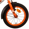 Volare Thombike Kinderfahrrad 14 Zoll Jungen Schwarz Orange | 2 Handbremsen