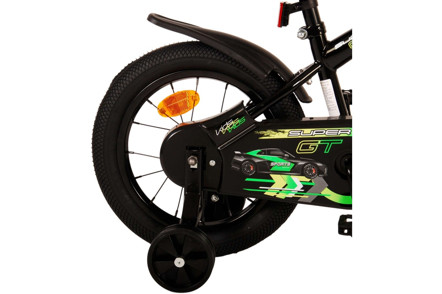 Volare Super GT Kinderfahrrad 14 Zoll Jungen Grün