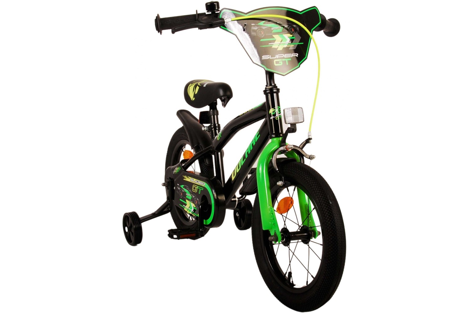 Volare Super GT Kinderfahrrad 14 Zoll Jungen Grün