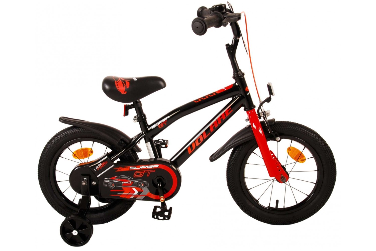 Volare Super GT Kinderfahrrad 14 Zoll Jungen Rot