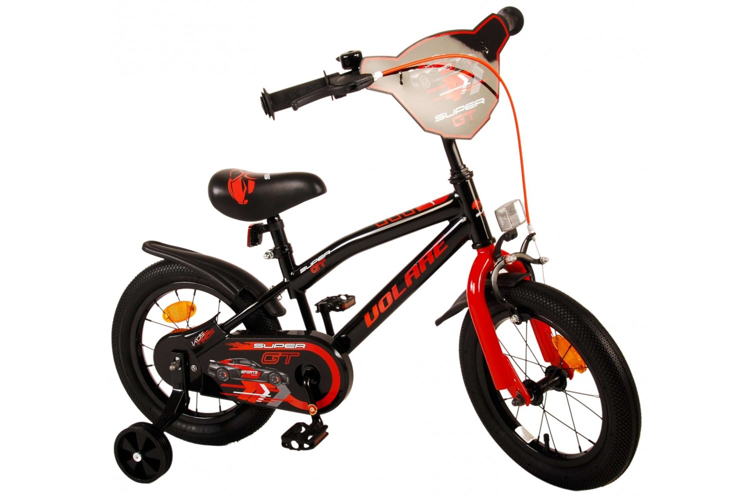 Volare Super GT Kinderfahrrad 14 Zoll Jungen Rot