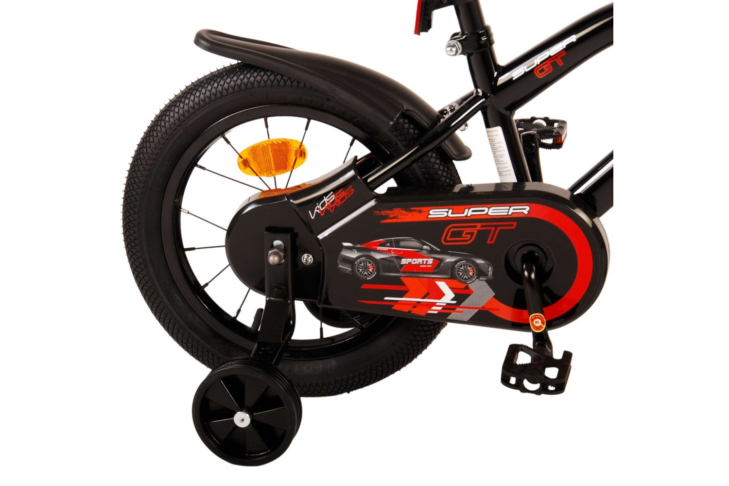 Volare Super GT Kinderfahrrad 14 Zoll Jungen Rot