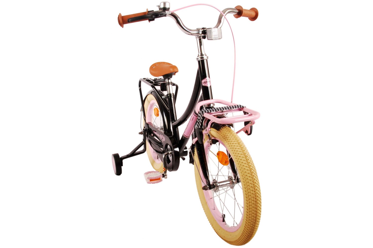 Volare Excellent Kinderfahrrad 16 Zoll Mädchen Schwarz