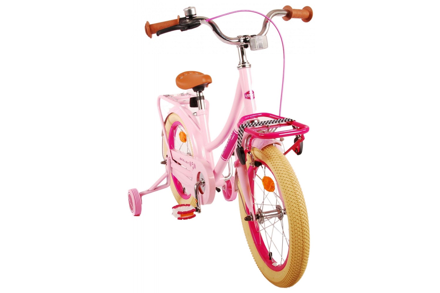 Volare Excellent Kinderfahrrad 16 Zoll Mädchen Rosa