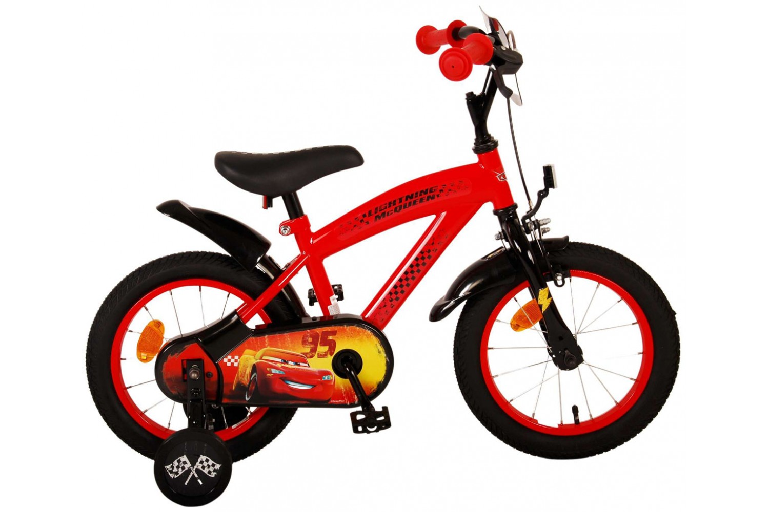 Disney Cars Kinderfahrrad 14 Zoll Jungen Rot