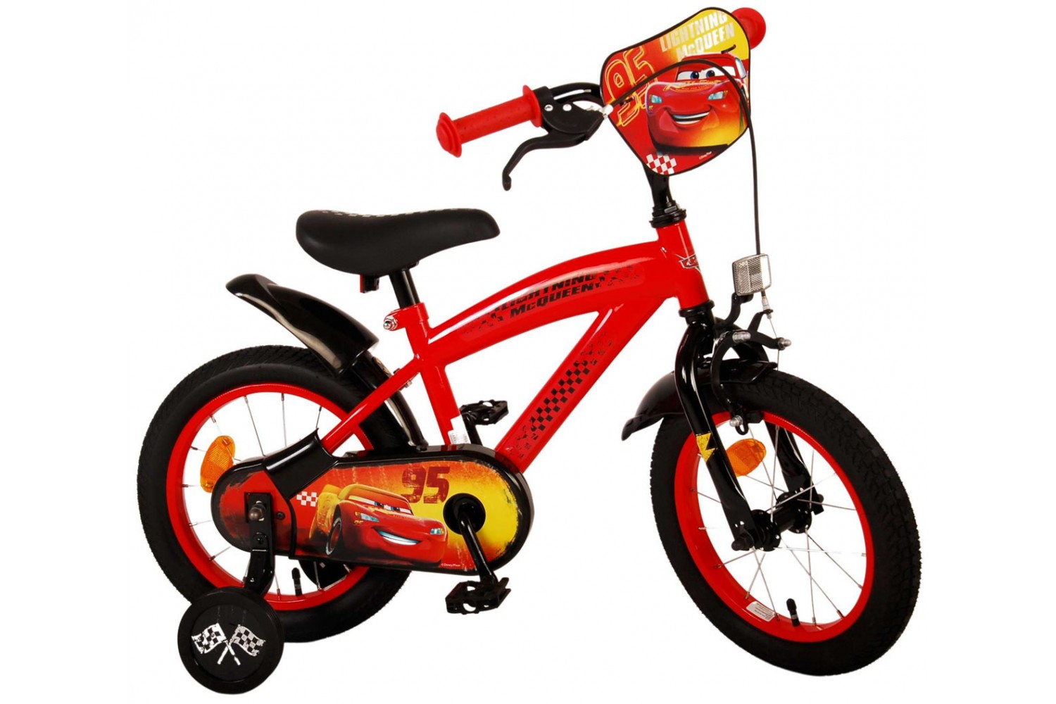 Disney Cars Kinderfahrrad 14 Zoll Jungen Rot